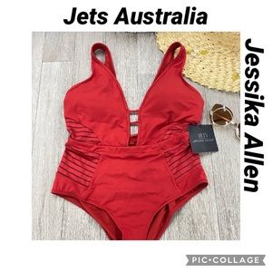 Jets Australia by Jessika Allen one piece swimsuit